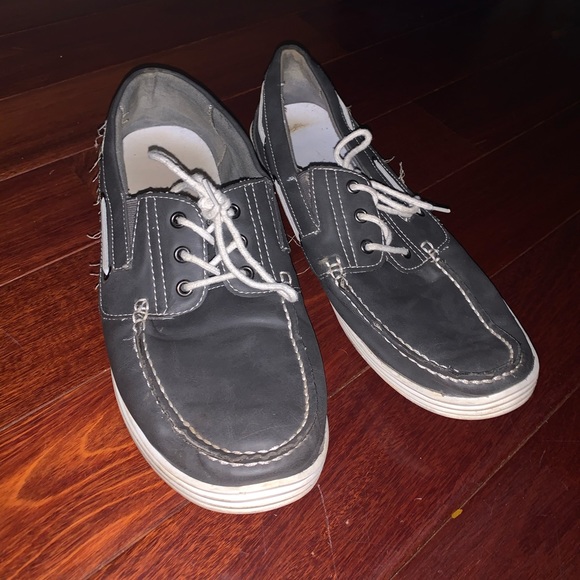 Men's Dark Gray Loafers - Picture 6 of 7